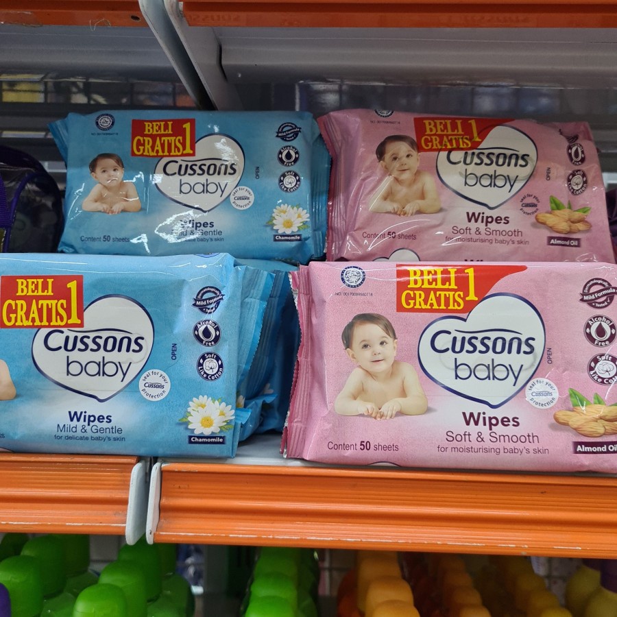 tissue basah cussons baby