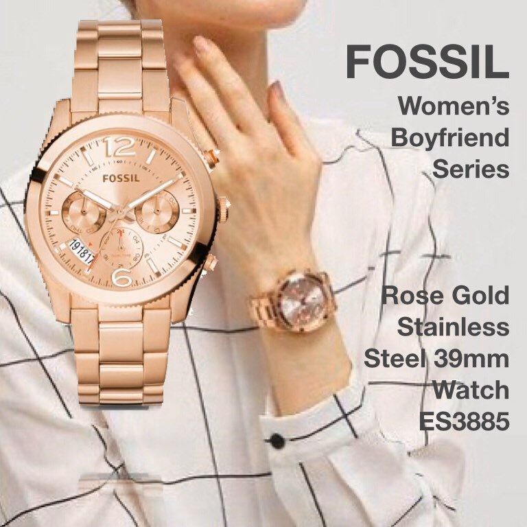 JAM TANGAN WANITA ES 3885 ORIGINAL - JAM CEWEK RANTAI
