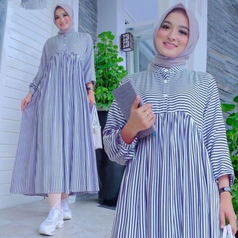 Dress Salur. dress muslim. fashion hijab. Jawani Midi Dress. Baju Wanita