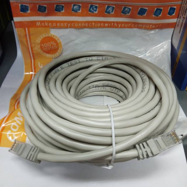 Nyk Kabel LAN Cat6 15Meter / Kabel UTP 15meter Cat6