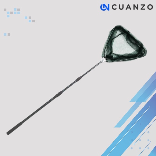 Serokan Jaring Ikan Telescopic Net Aluminium 183CM / Serokan Saringan Jaring Seser Serok Jala Jaring
