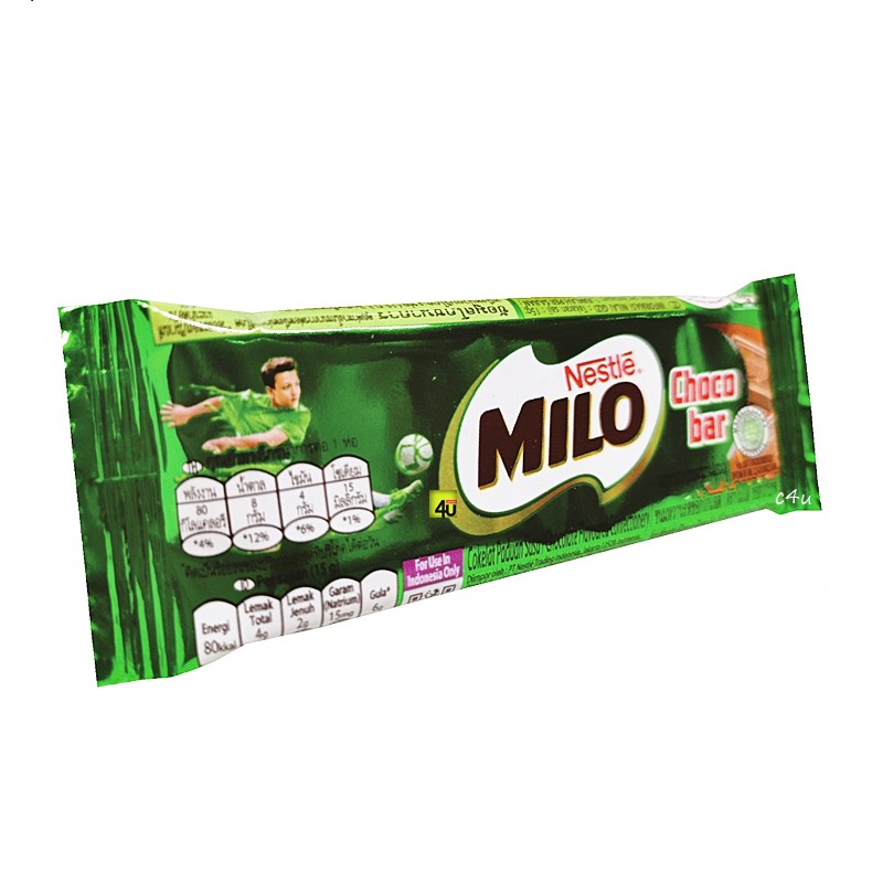 

Milo - Choco Bar - MINI 15 gr Cokelat Coklat