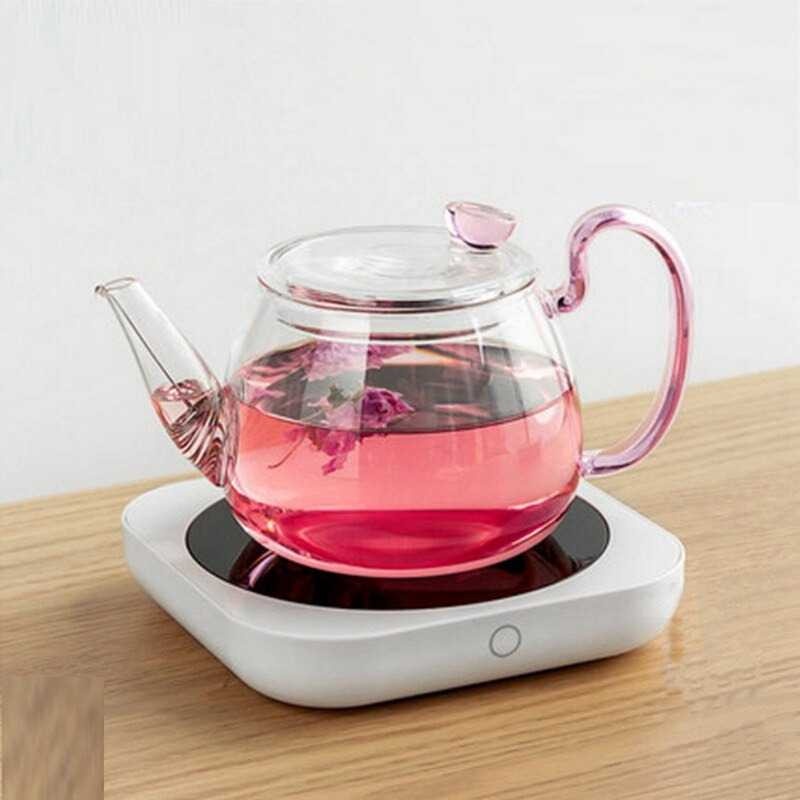 Pemanas Eletrik Tatakan Gelas Kopi Teapot Coaster Warmer Heating Base