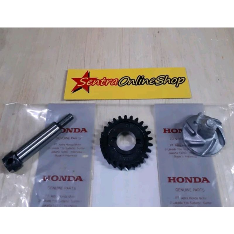 As waterpump Cb 150 led sonic 150 supra gtr komplit