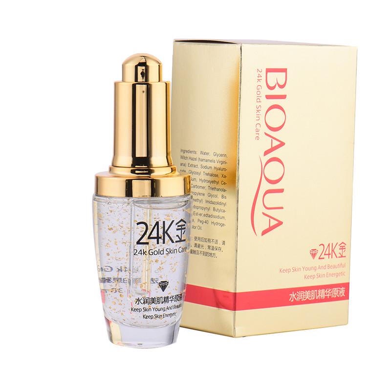 [COD] Bioaqua 24k Gold Skin Care 30ml - Serum Wajah Emas 24k Menunda Penuaan dan Membantu Proses Peremajaan Kulit