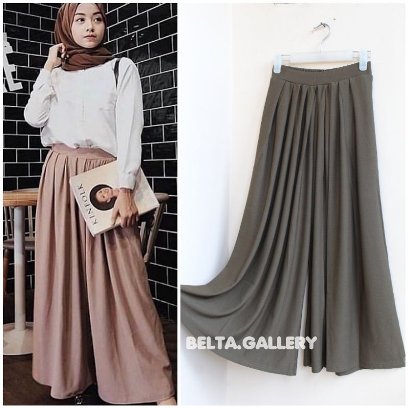 Kulot Lebar Premium / Wide Cullote