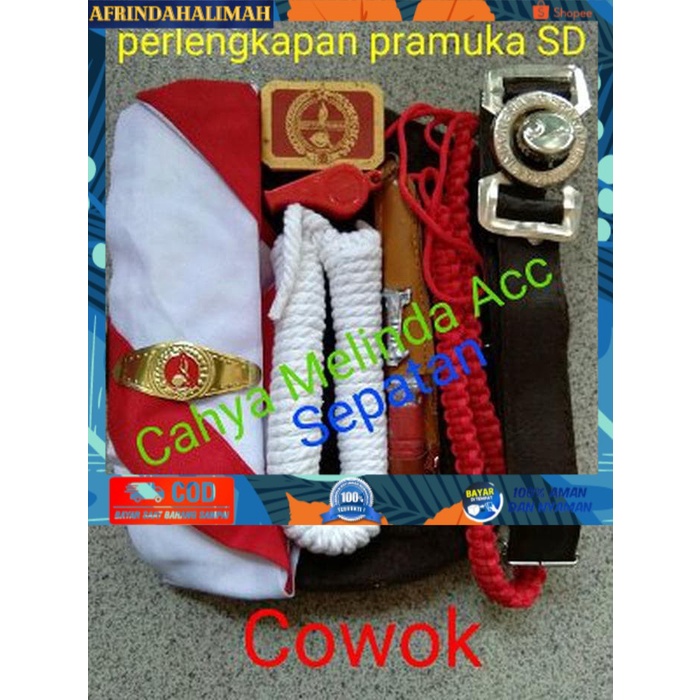 

[TERBARU] Murah Perlengkapan Pramuka Atribut Sekolah SD laki kaki Perempuan