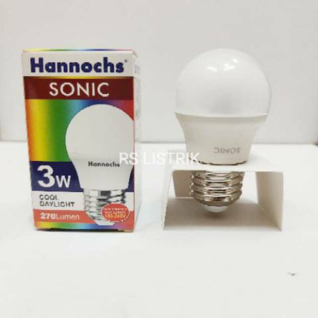 Lampu LED Sonic Hannochs 3 Watt Hannochs Sonic Ekonomis Bergaransi