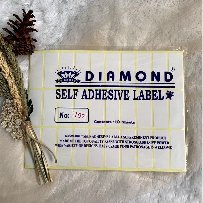 

( 1 BALL ) Label 107 (7.500 Label) 1,8 X 5 Cm Termurah