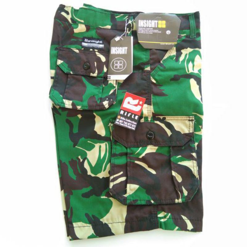 celana cargo motif tentara
