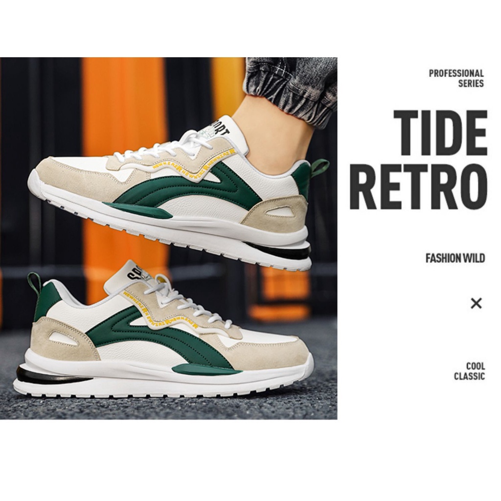 Sepatu Sneaker Pria Import - Sneakers VECCINO M-21 Cassual Shoes - Sepatu Olahraga Kasual Santai