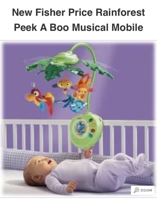 fisher price peek a boo mobile