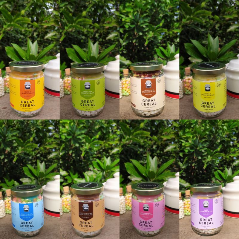 

SNACKZO. Crunchy In Jar. Great Sereal Bervariasi Rasa. [PREMIUM SEREAL]