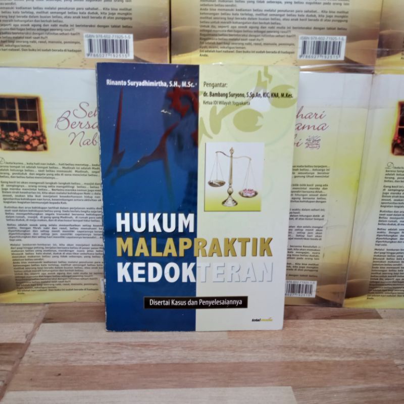 

BUKU ORIGINAL - HUKUM MALAPRAKTIK KEDOKTERAN