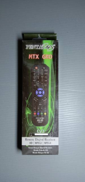 Remote digital receiver HD Mpeg2 Mpeg4