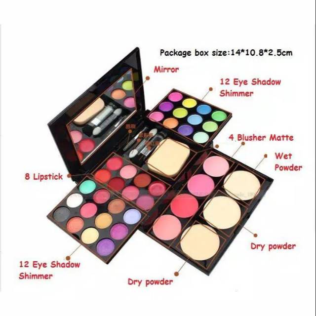 ADS 24 Color make up kit palette. Make Up Set