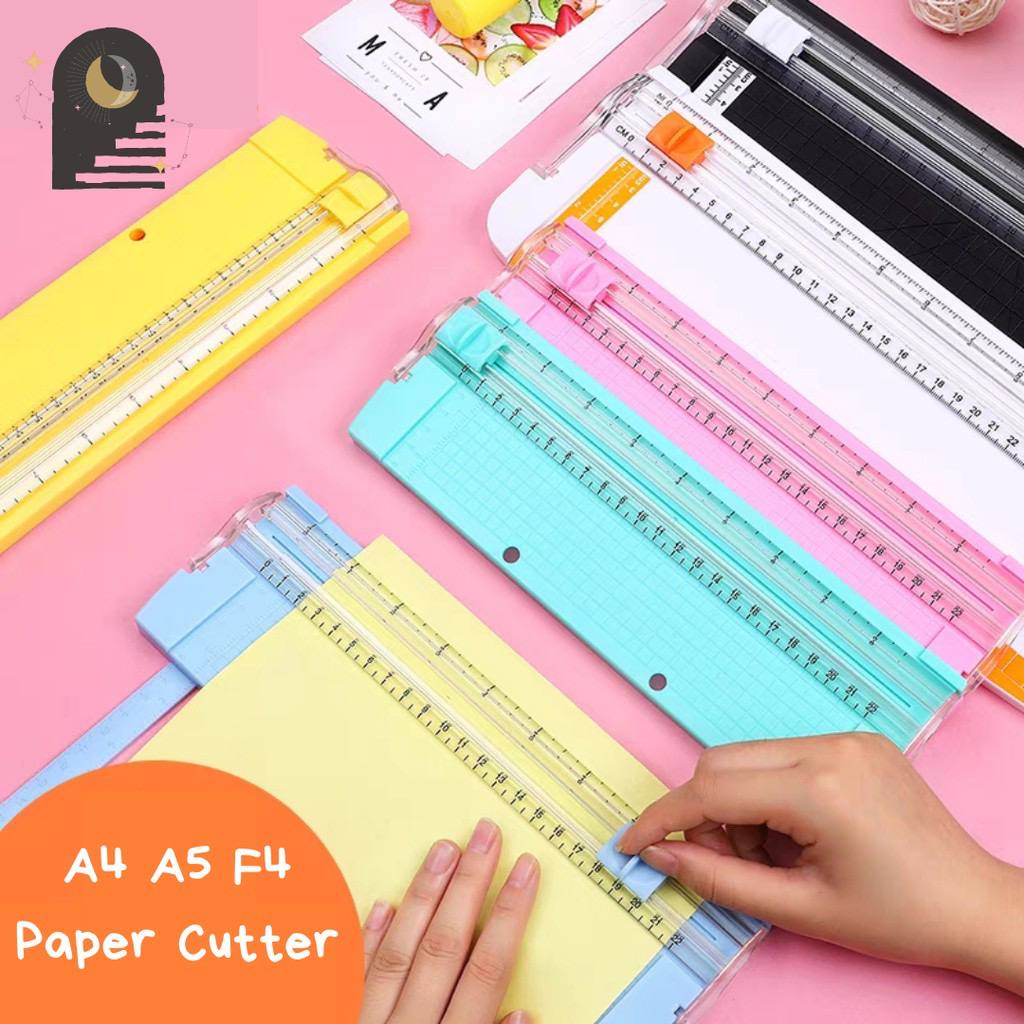 JT - Paper Trimmer Cutter A4 F4 / Alat Pemotong Kertas Portable Journaling Scrapbook Aesthetic / alat potong kertas