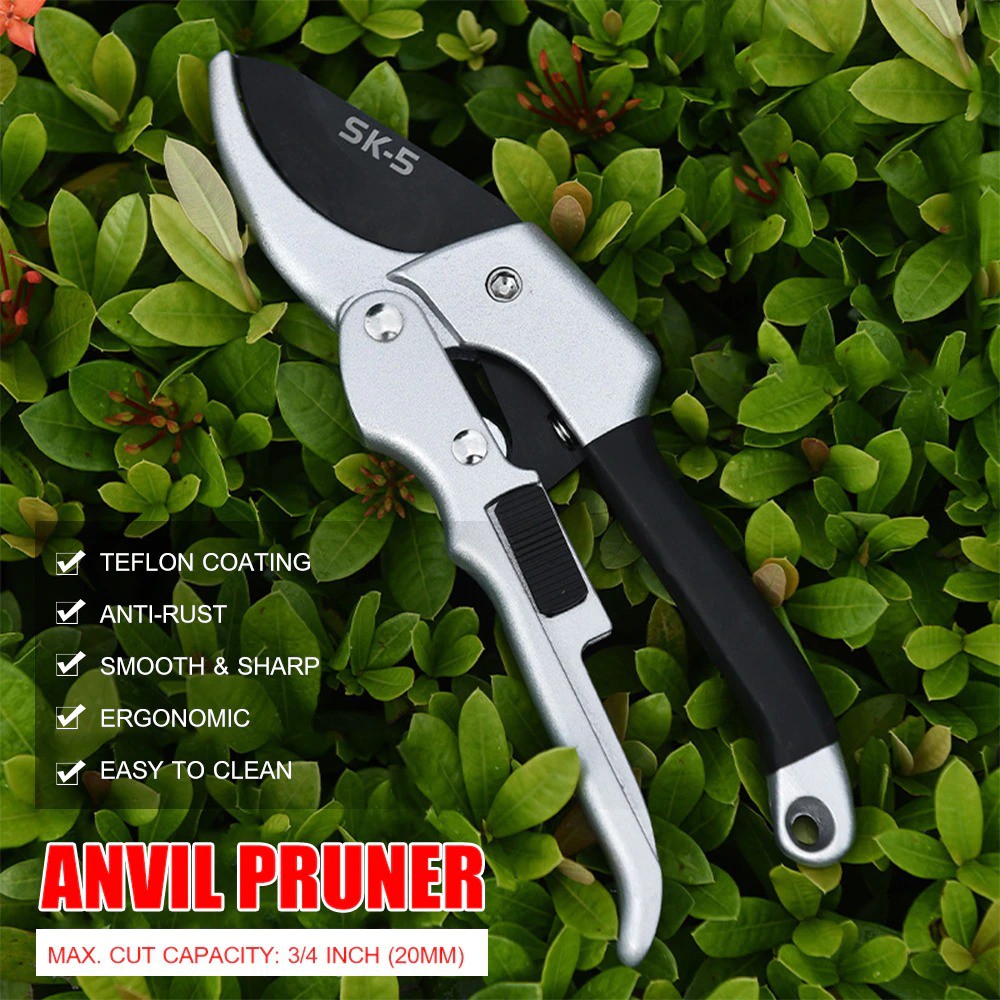 Gunting Taman Ranting Tumbuhan Bunga Garden Pruning Shear Scissors / Gunting Ranting /Gunting Rumput