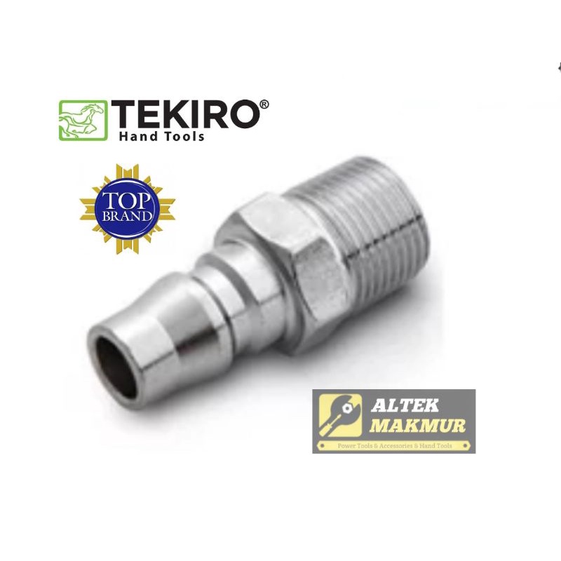 TEKIRO AIR QUICK COUPLER PLUG PM20 PM30 PM40 / COUPLER COPLER KOPLER PM 20 PM 30 PM 40 TEKIRO