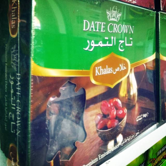 

Kurma Khalas "Date Crown" 1 Kg. Asli Original