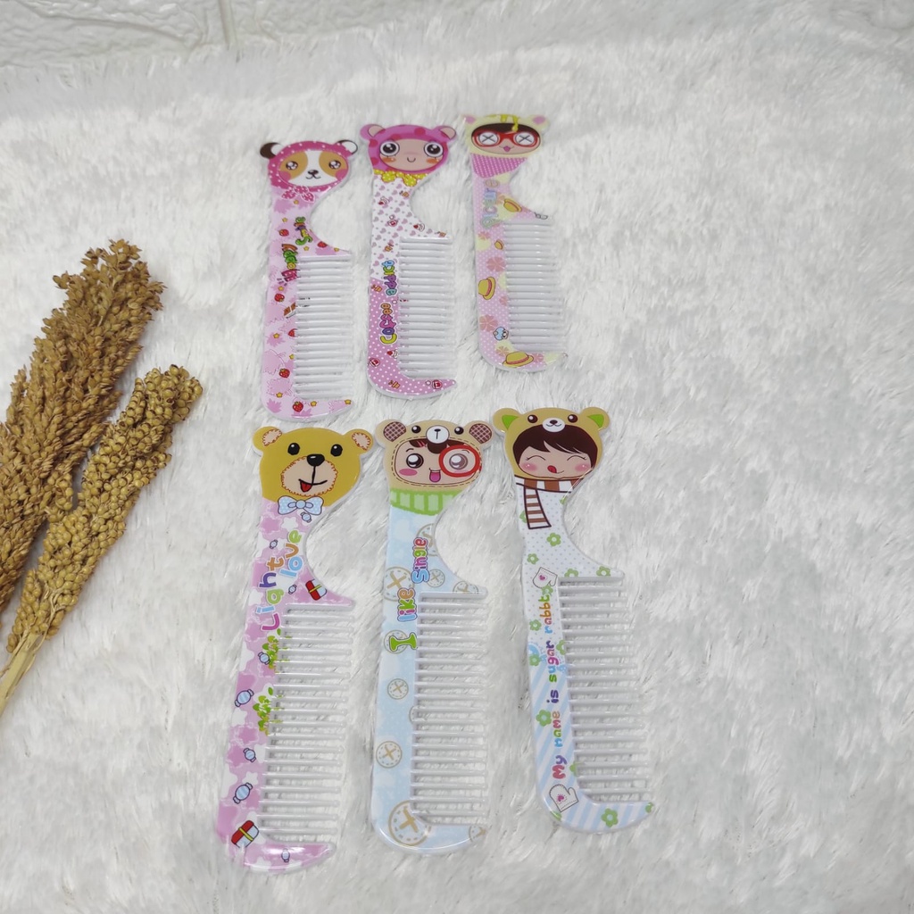 Sisir Anak Gambar Karakter