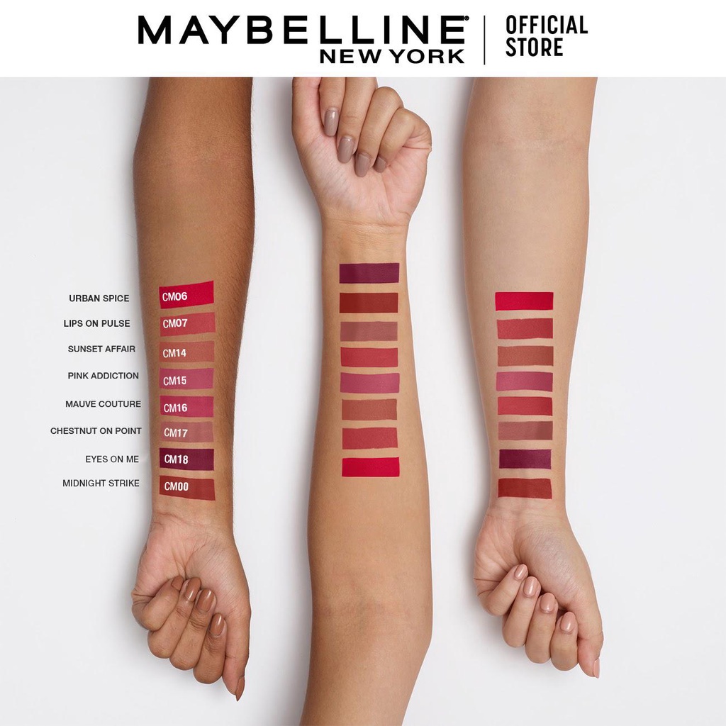 MAYBELLINE SENSATIONAL CUSHION MATTES LIP