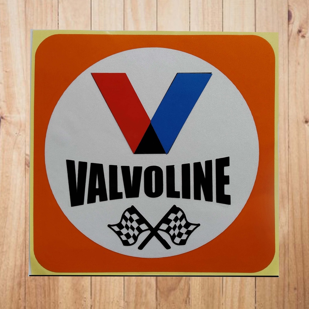 Sticker Valvoline Square
