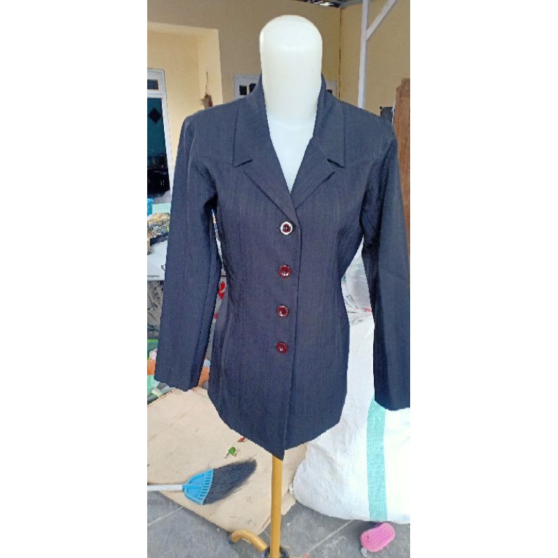 set baju kerja / set jas / jas wanita / pakaian kerja / jas hitam wanita