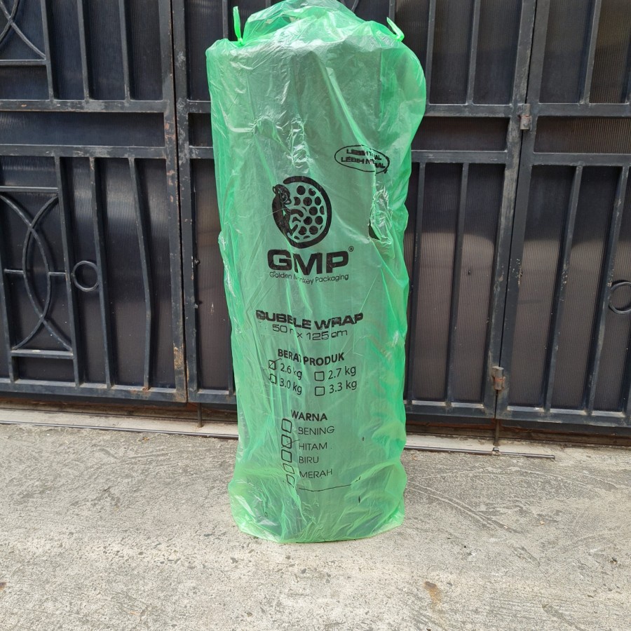 

Bubble Wrap BLACK 50m x 125cm GMP 2.6kg Eco Green