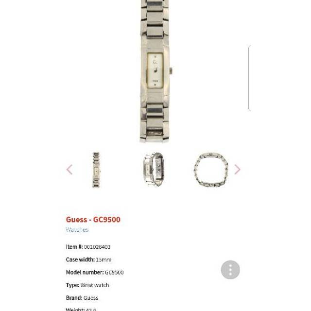 Jam tangan watches original gc ori authentic preloved bekas second