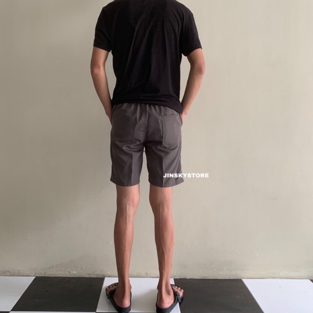 Celana Pendek Pria Boardshort Kolor Karet Nyaman Santai Original Premium