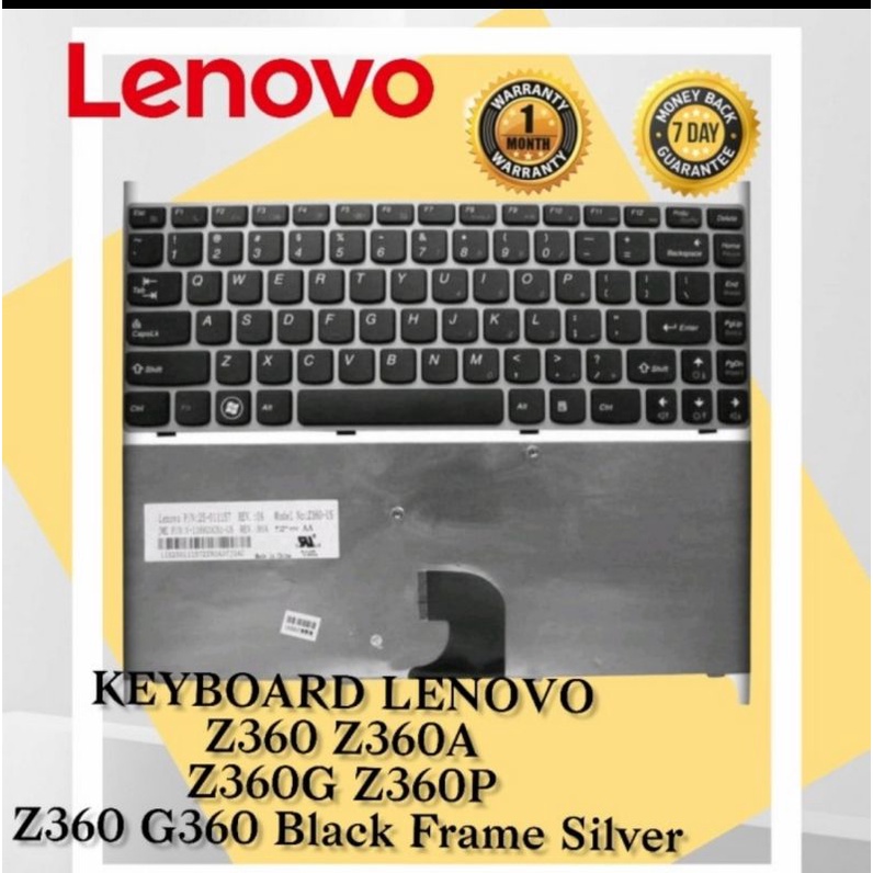 keyboard laptop LENOVO Z360