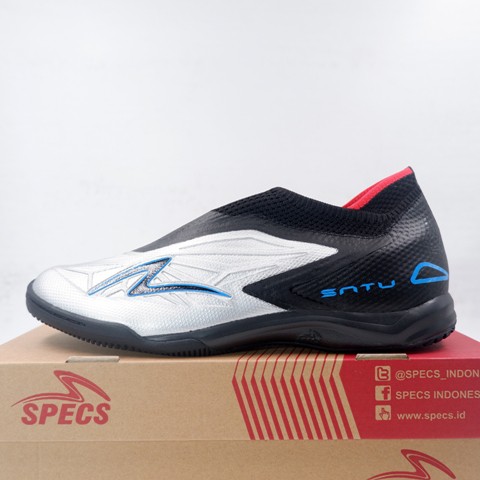 Sepatu Futsal Specs Accelerator Satu Elite IN Silver Black 401147 Original BNIB