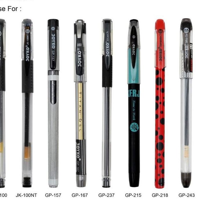 

[PROMO SE873] Isi Pulpen Jel / Refill Gel Pen GPR-203 1 Pack 24 Pcs Terlaris