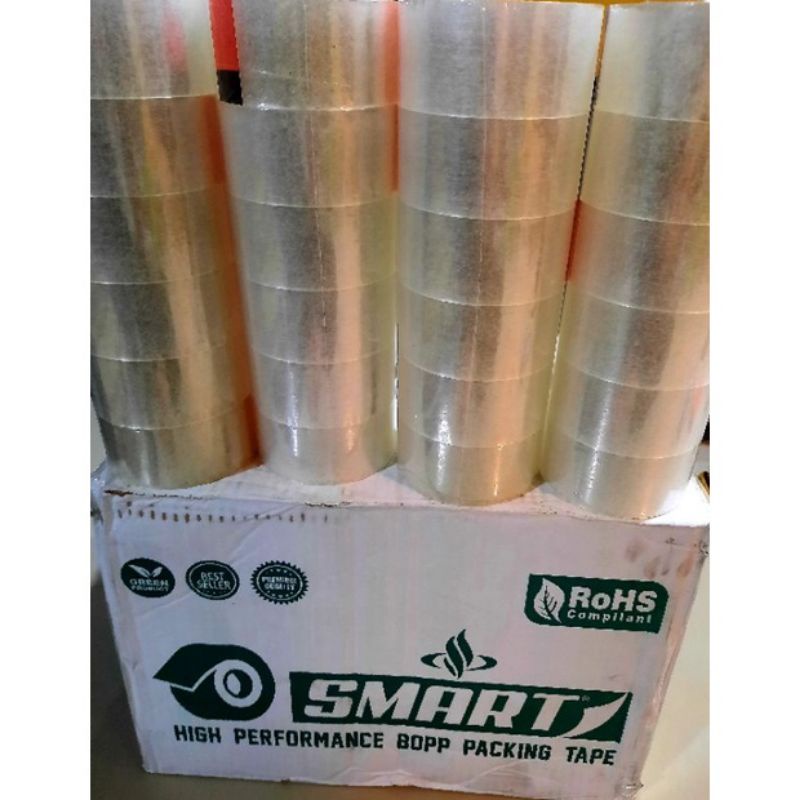 LAKBAN BENING SMART 48 MM X 100 YARDS LAKBAND ISOLASI BESAR KUALITAS BAGUS isolasi packing paket mur