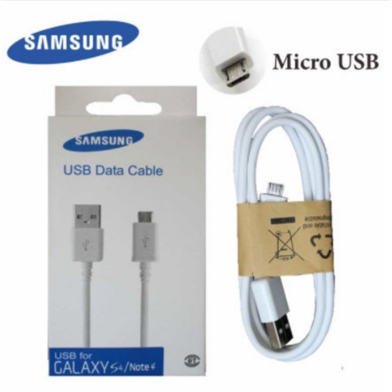 Kabel Data SAMSUNG S4 USB Micro V8 Original