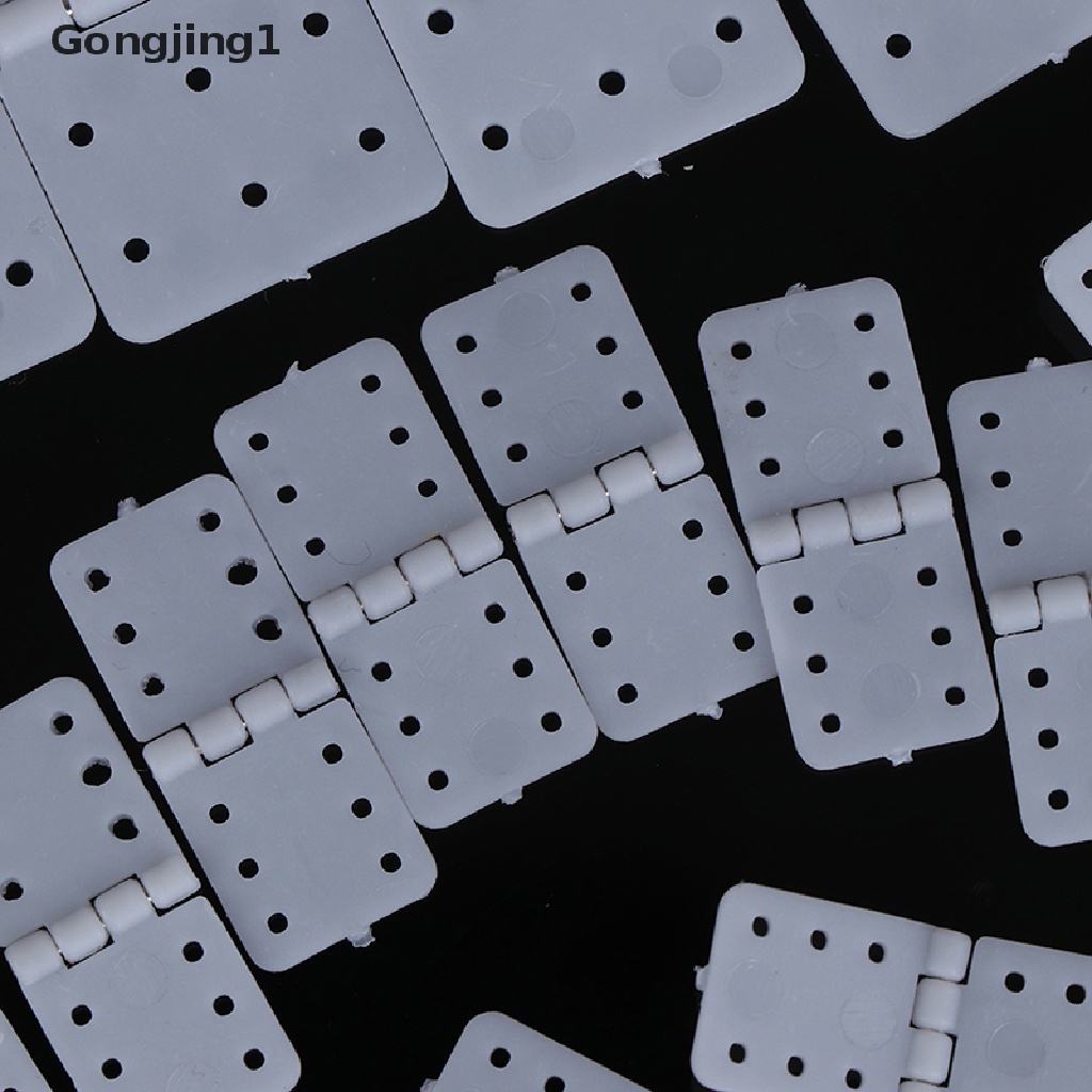 Gongjing1 10pcs Engsel Linker Bahan Plastik Untuk RC Pesawat / Helikopter / Quadcopter