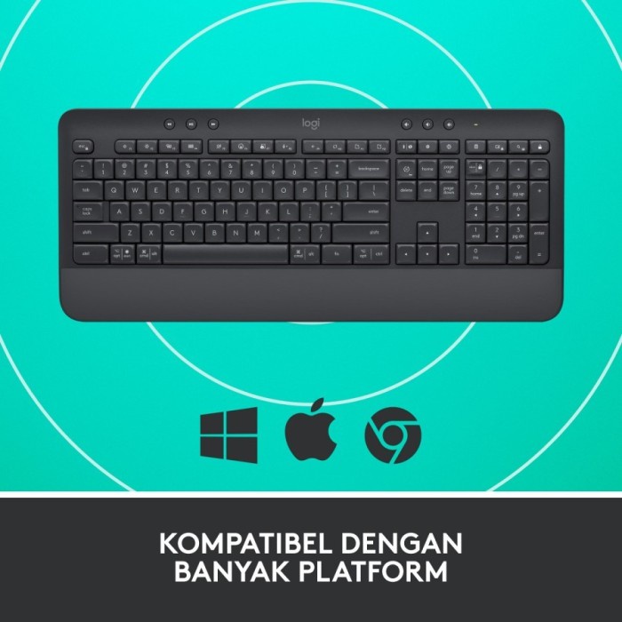 Keyboard Logitech Wireless K650 Signature Graphite