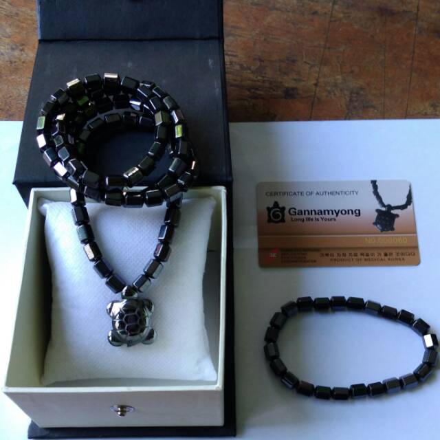 Kalung kura gannamyong bonus gelang kesehatan