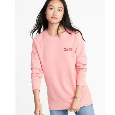 peach sweater