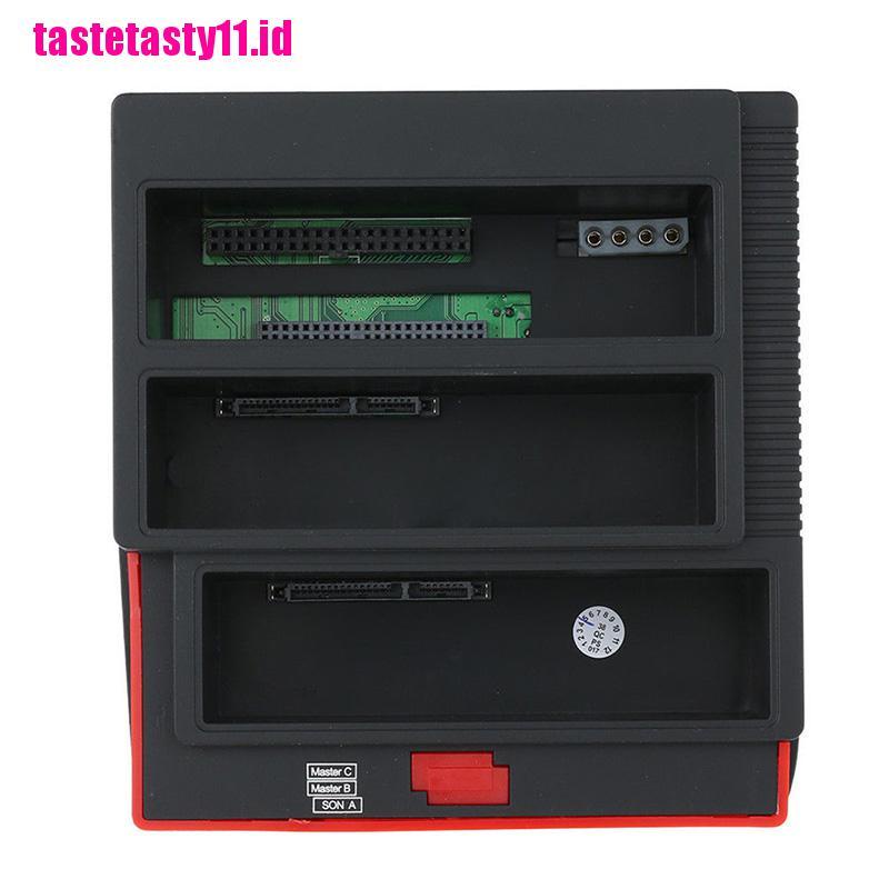 【TTID】External Triple SATA IDE HDD Docking Station 2.5''/3.5''Hard Drive Card R