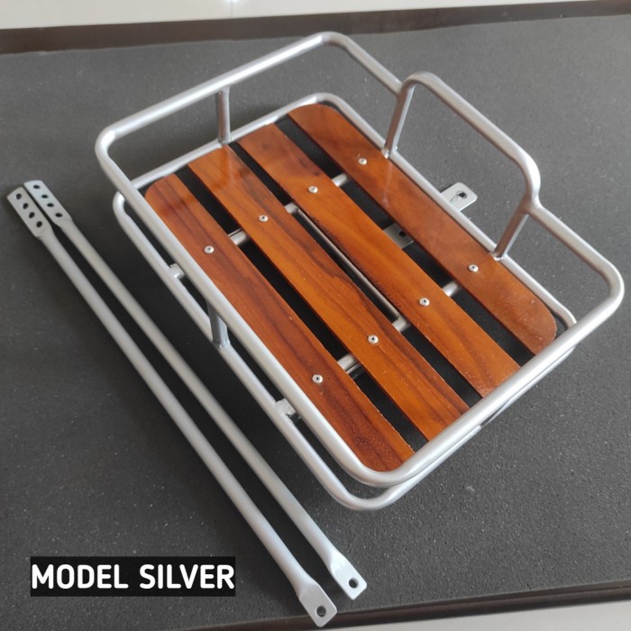 Aksesoris Sepeda - Keranjang Sepeda Rak Sepeda Depan Custom Model Classic / Fornt Rak - Keranjng