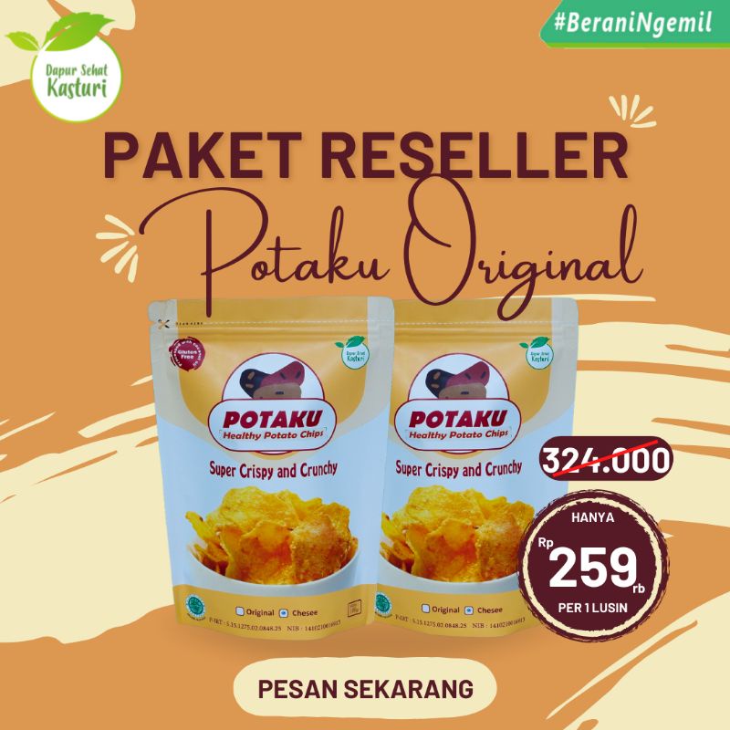 

PAKET HEMAT POTAKU ISI 12