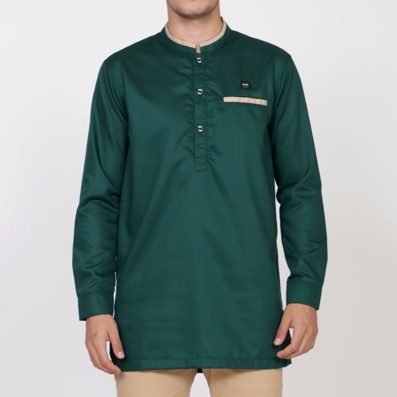 FASHION MUSLIM PRIA / BAJU KOKO WARNA ARMY PUTIH MAROON NAVY HITAM/ BAJU KOKO PRIA MODERN