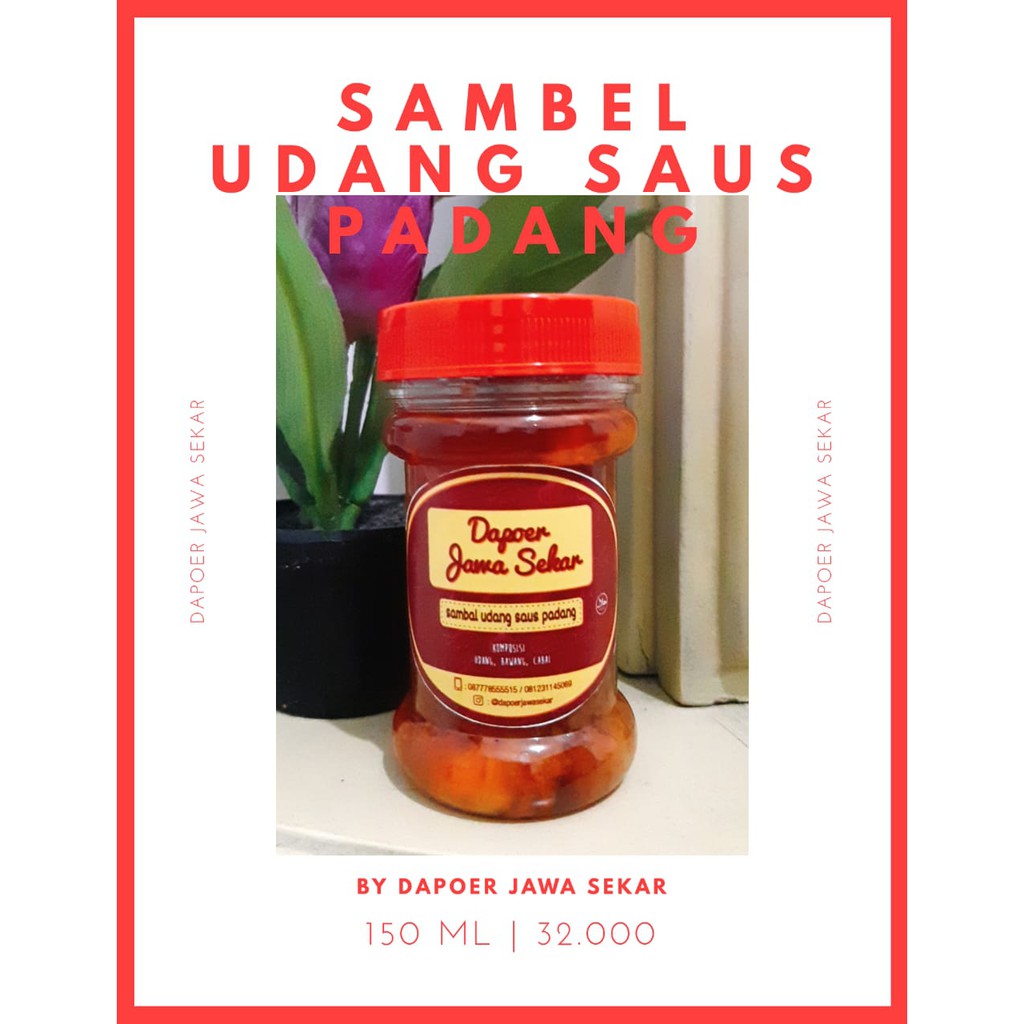 

Sambal Udang Saus Padang