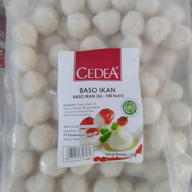 

Cedea Baso Ikan isi 100