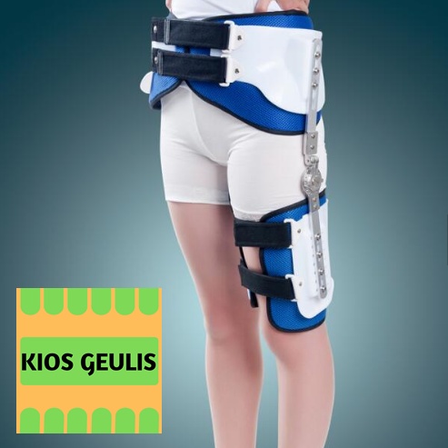 Hip Joint Orthosis Hip Abduction Brace Hip Support Korset Penyangga Dislokasi Patah Tulang Pinggul