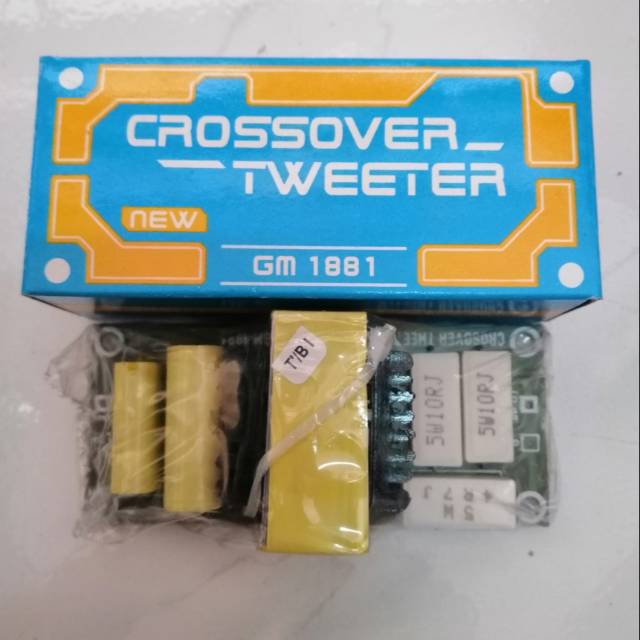 Kit audio crossover tweeter GM1881 audio philer