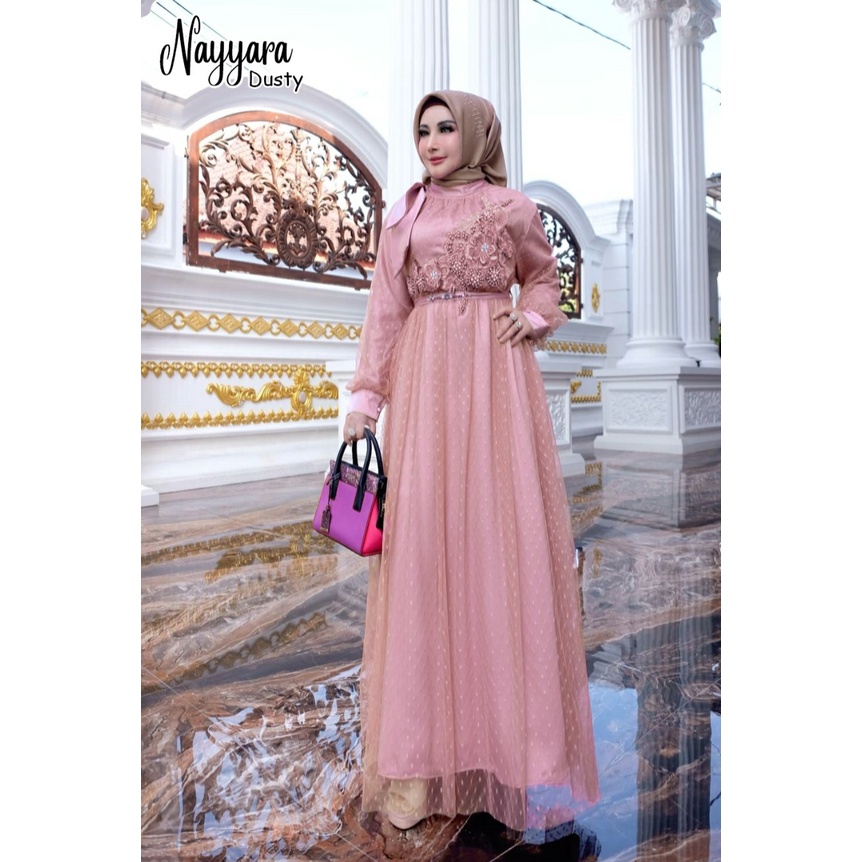 GAMIS KONDANGAN NAYYARA DRESS PESTA KONDANGAN