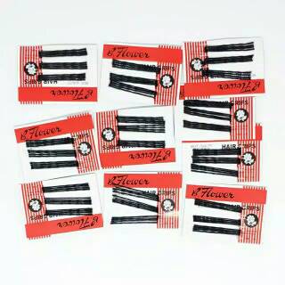  Jepit lidi  pentol hitam 6cm isi 36pcs Shopee Indonesia